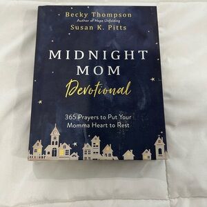 Navy Blue Devotional Book